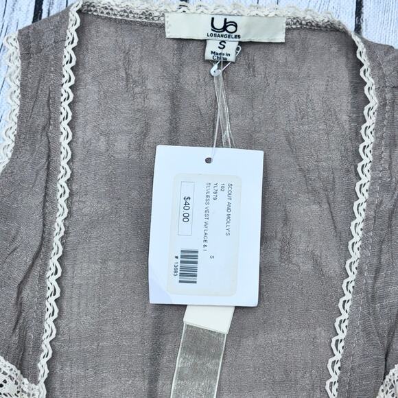 NWT Ya Los Angeles Women’s Boho Top Size Small - Picture 4 of 5